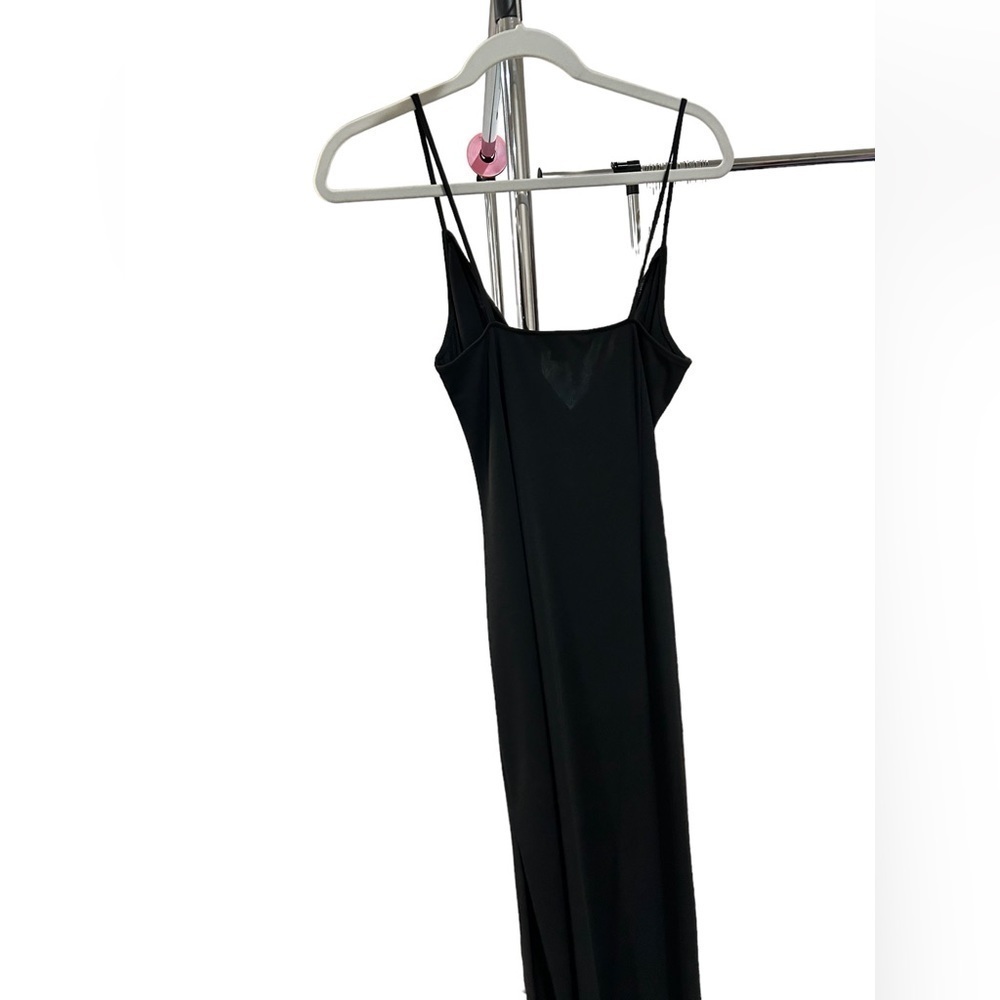 Nicole Miller Black Beaded Accent Dress - Picture 3 of 7